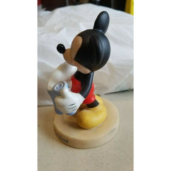 2000 Walt Disney World Celebrate the future hand in hand Mickey Mouse figurine - Picture 2 of 5